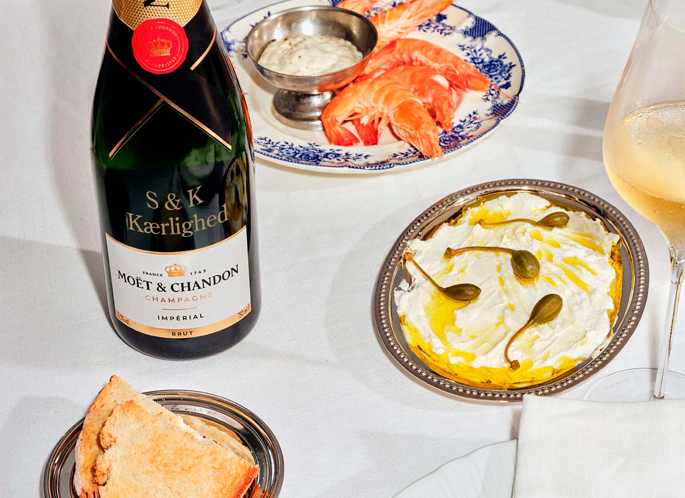 Personliggør Moët & Chandon