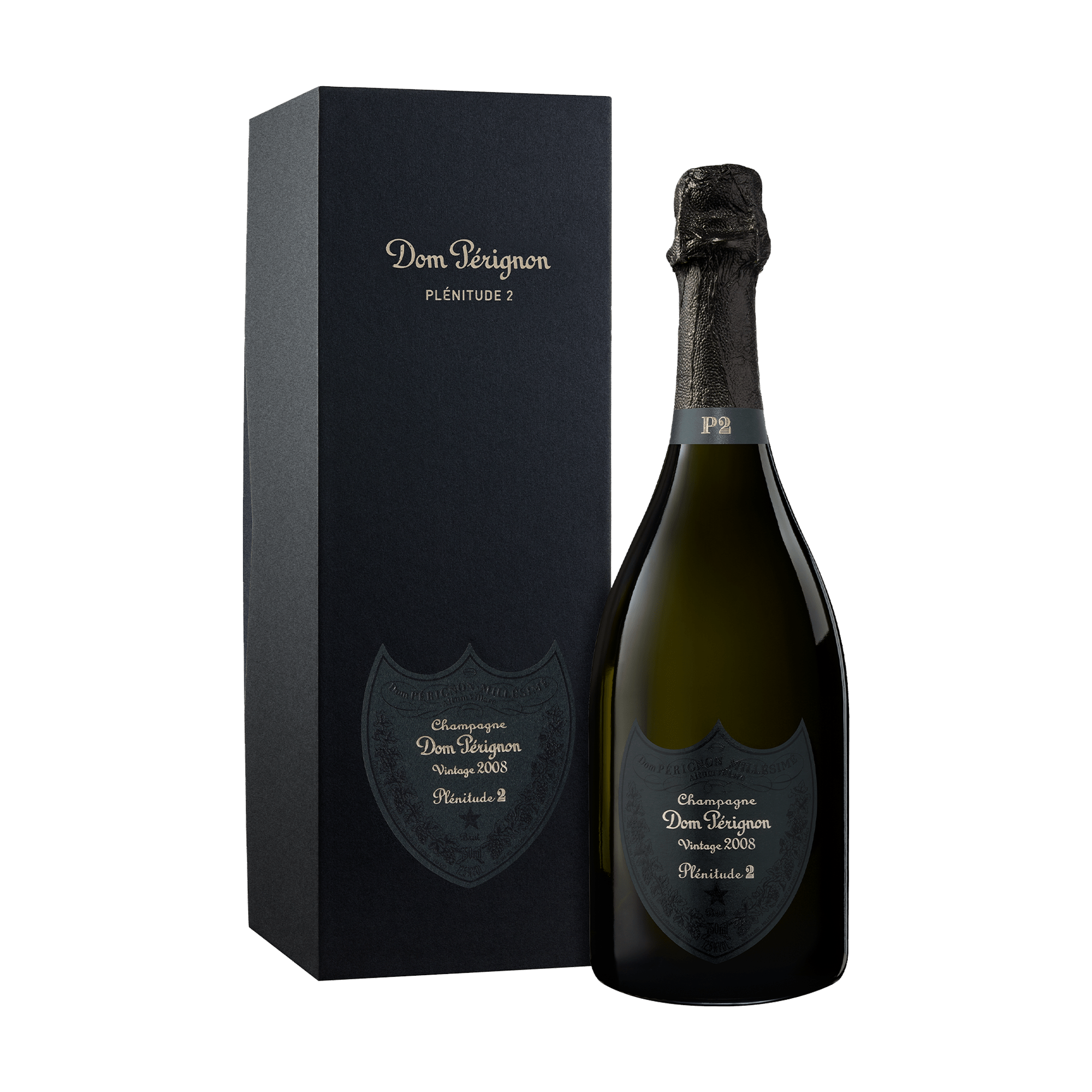 Dom Pérignon Dom Perignon Plenitude 2 P2 Vintage 200875 cl. med gaveæske - PremiumBottles