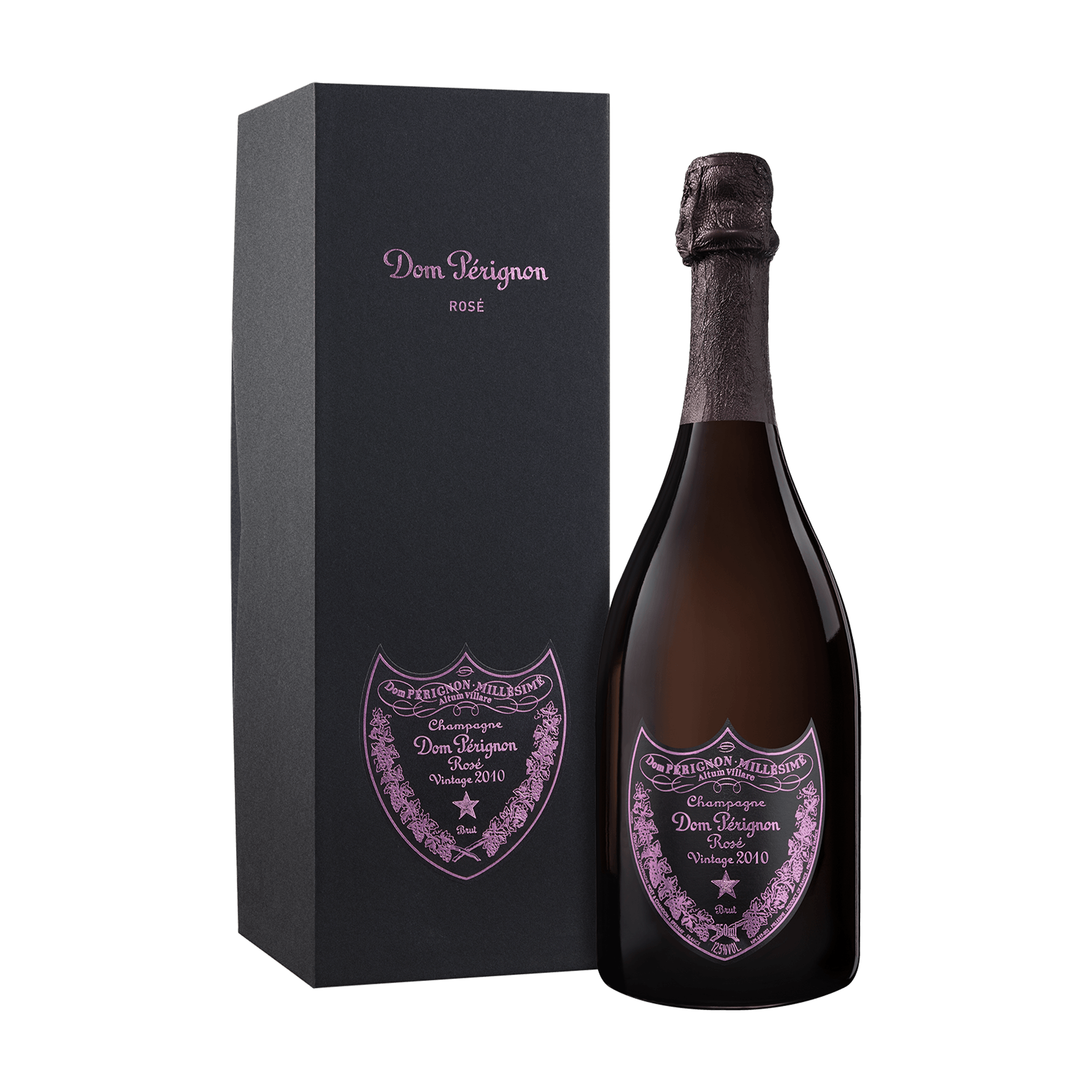 Champagne Dom Pérignon Rosé Vintage 2010 med gaveæske 75 cl.