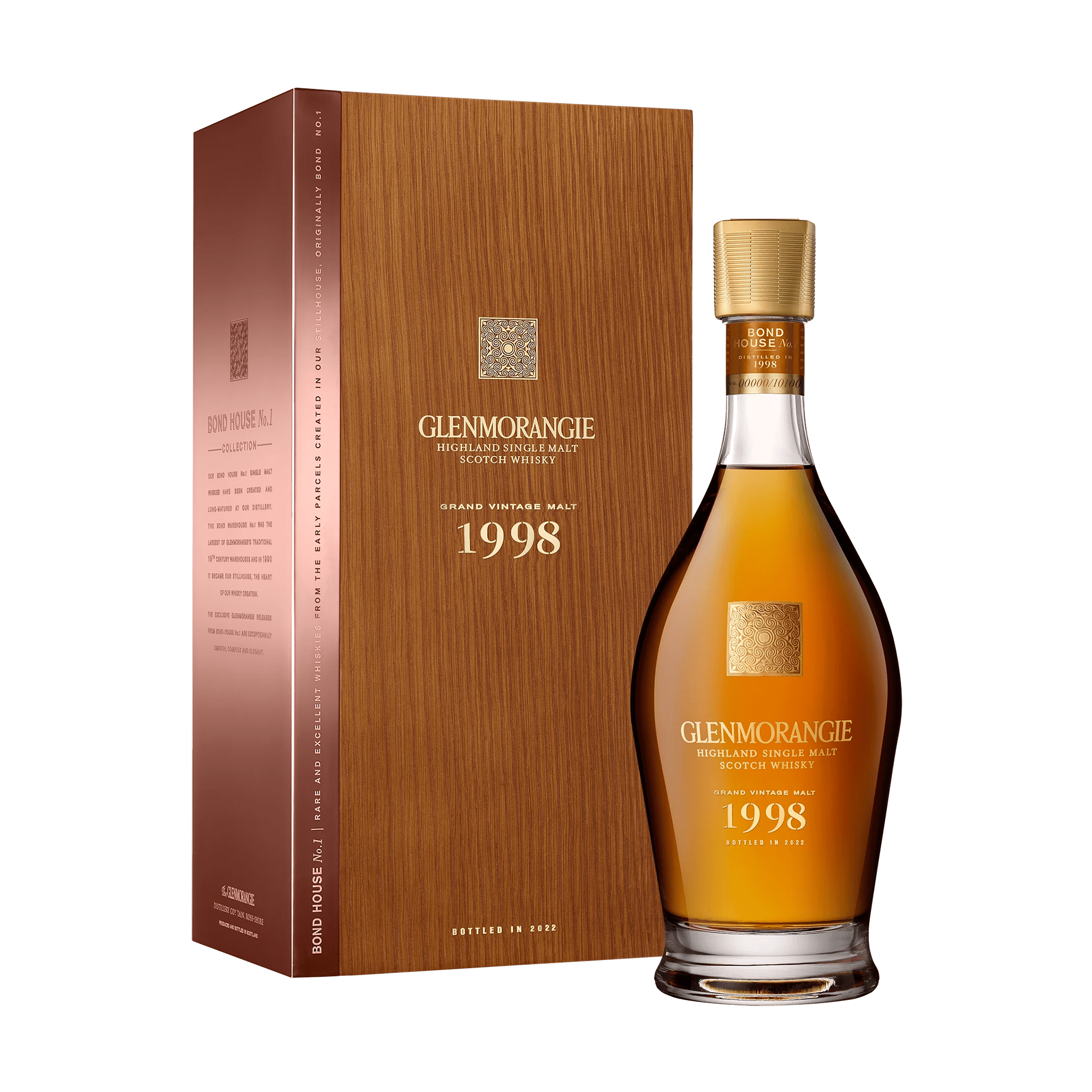 Glenmorangie Glenmorangie Grand Vintage 1998 70 cl. 43% med gaveæske - PremiumBottles