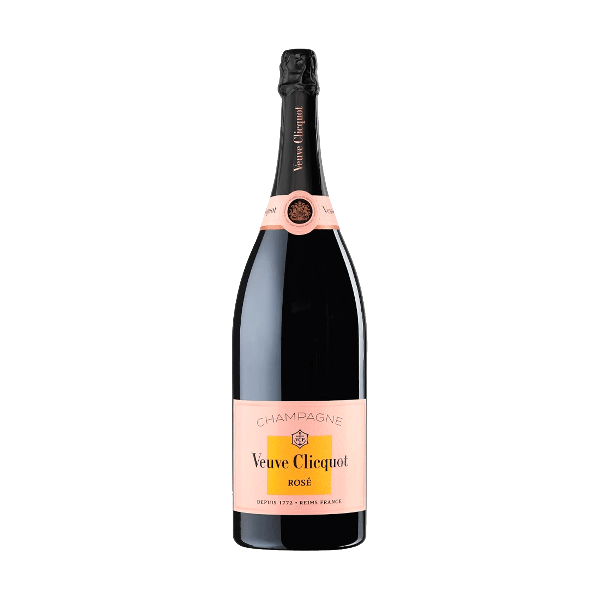Champagne Veuve Clicquot Rosé Brut NV 300 cl. Jeroboam med kasse