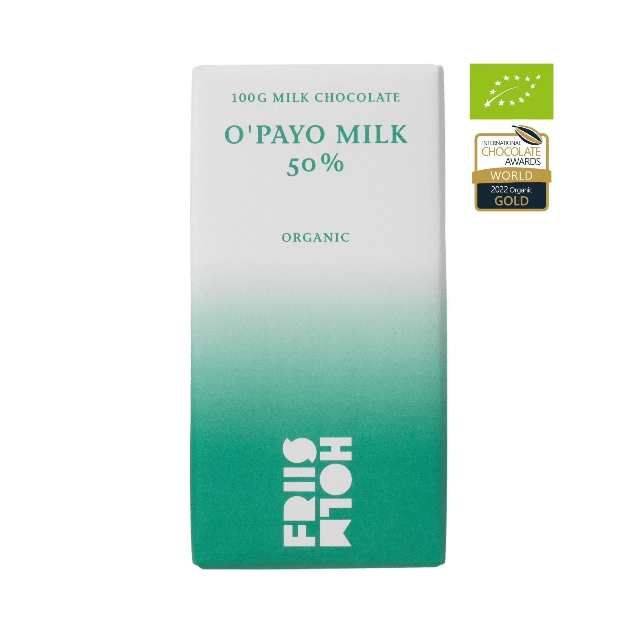 Friis - Holm Friis - Holm O'Payo Milk Hazelnut 50%, 100 gram Økologisk - PremiumBottles