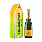 Veuve Clicquot Veuve Clicquot Yellow Label Brut NV 75 cl. Personliggør Green Arrow Tin kasse - PremiumBottles