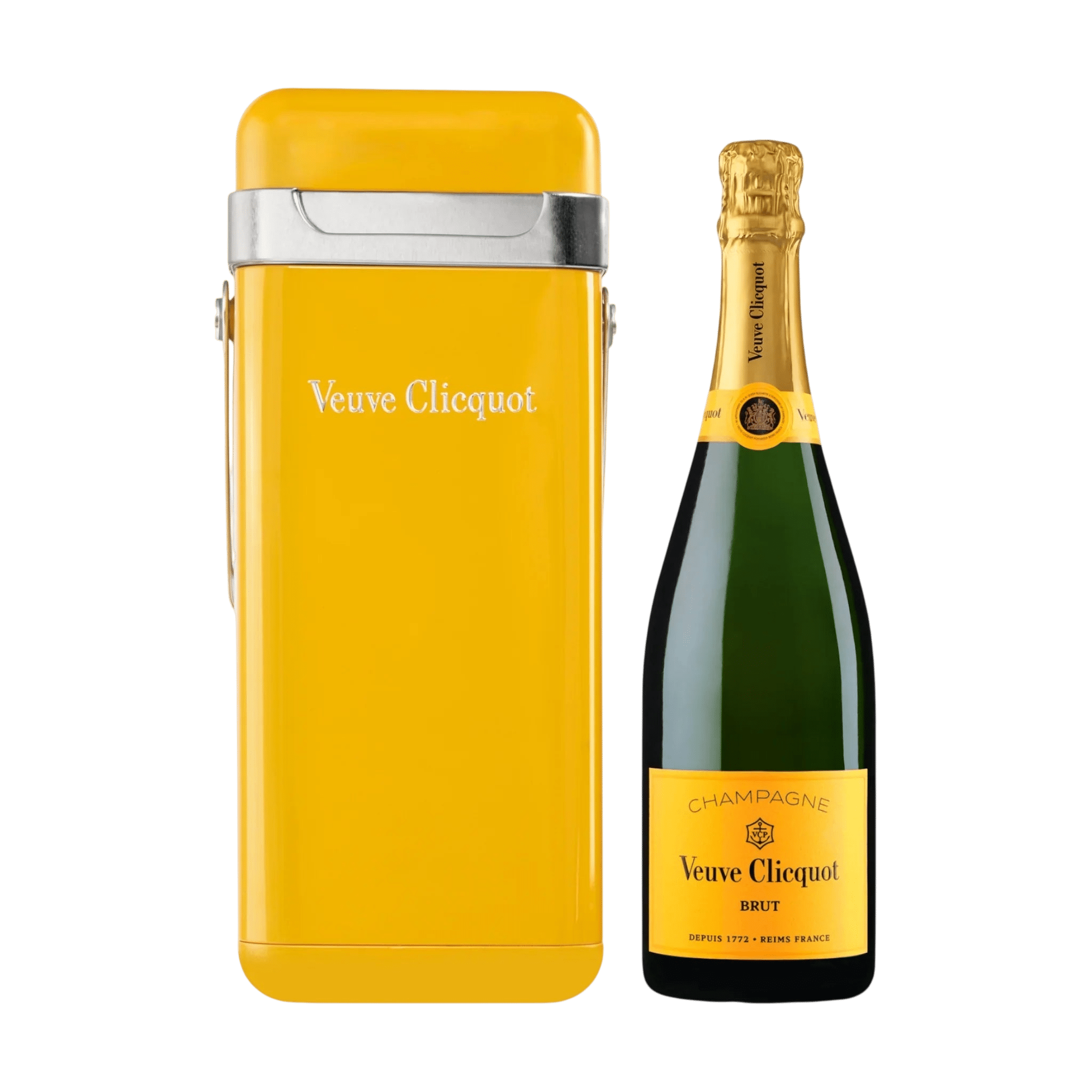 Veuve Clicquot Veuve Clicquot Yellow Label Brut NV 75 cl. Gul Cooler Limited Edition - PremiumBottles